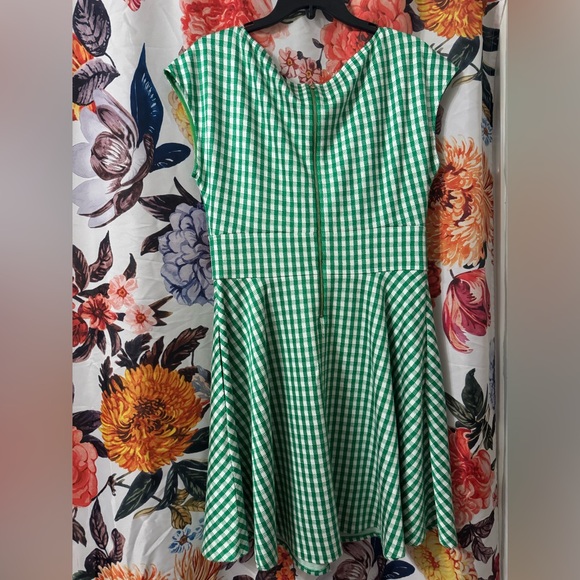 Kate Spade Jazzy Gingham Ponte Fiorella Dress NWT - Picture 2 of 6